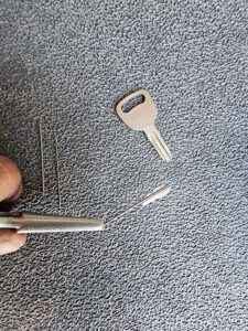 Broken ignition key