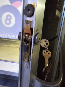 Commercial lock replacement