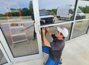 Office door rekeying