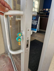 Office door rekeying