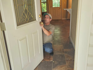 Residential door rekeying